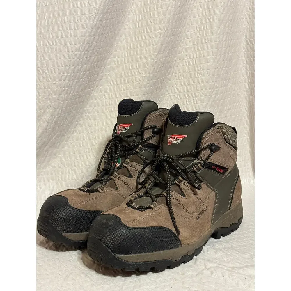 Red Wing Tru Hiker Safety Work Boot 3561 Mens 9.5EE Waterproof Steel Toe EH ASTM